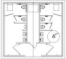 Travis 2514P floorplan.